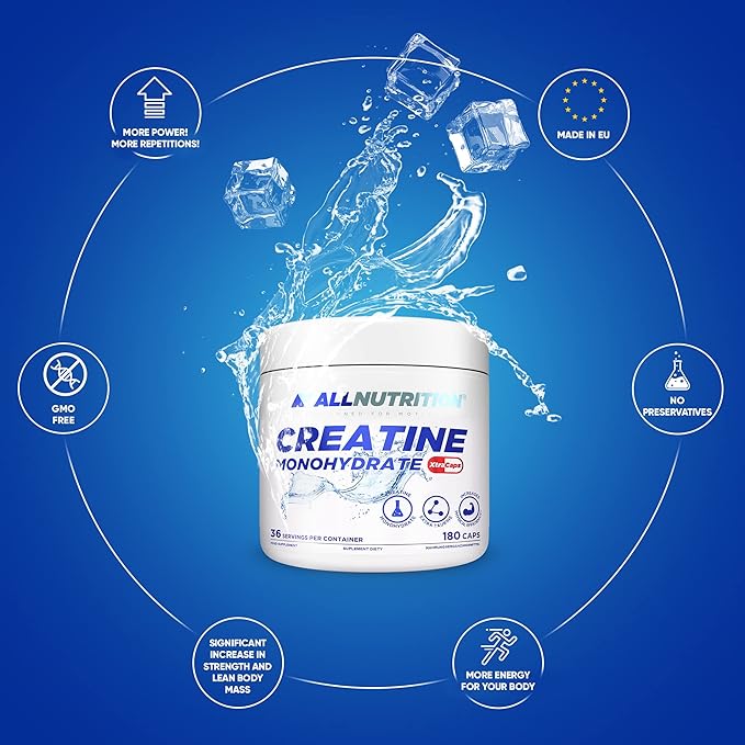 Creatine Monohydrate XtraCaps - 180 caps