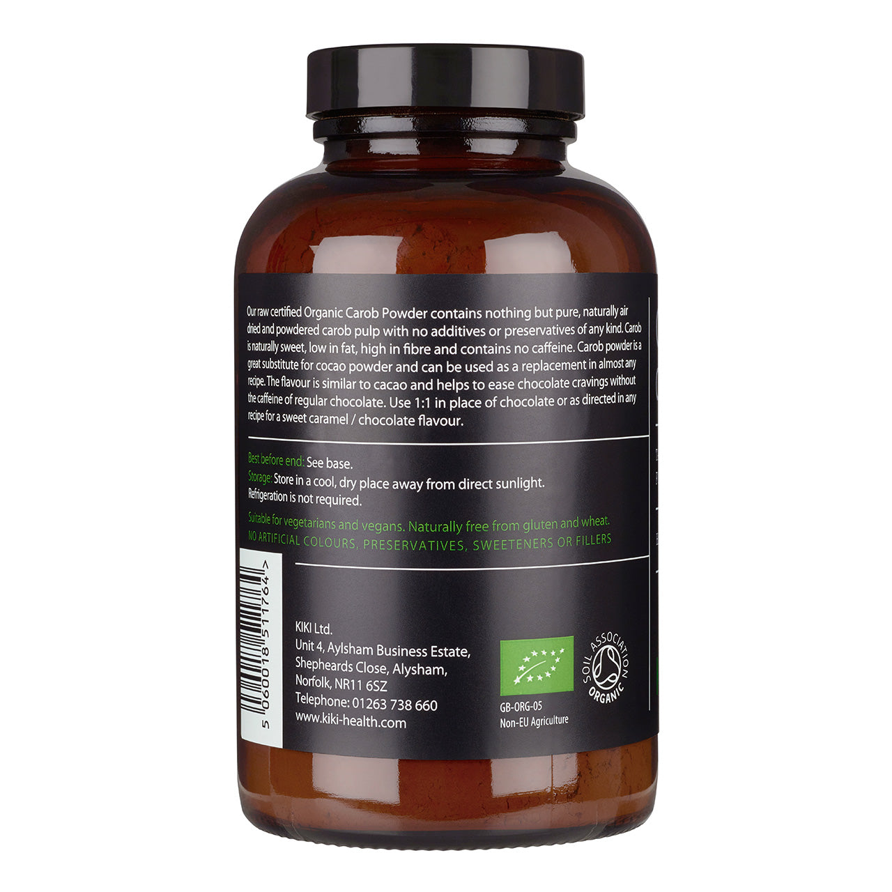 Carob Powder, Organic - 185g