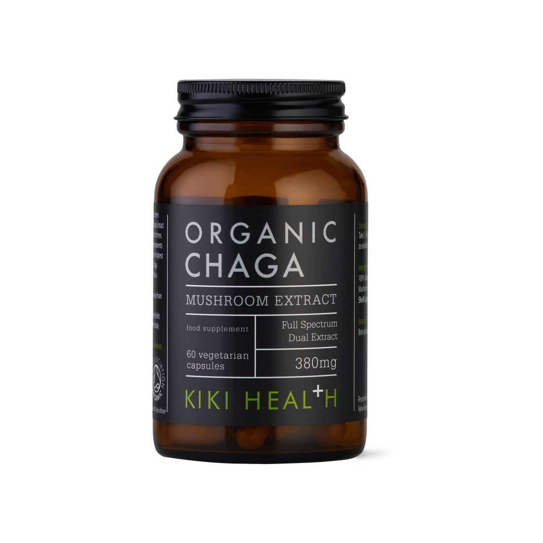 Chaga Extract, Organic - 60 Vegicaps