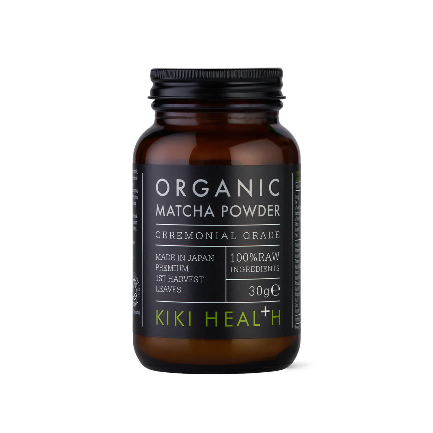 Matcha Powder, Organic Premium Ceremonial Grade - 30g