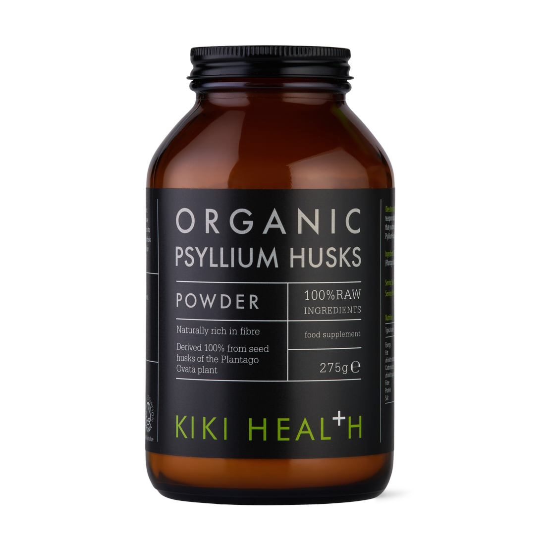 Psyllium Husks, Organic - 275g