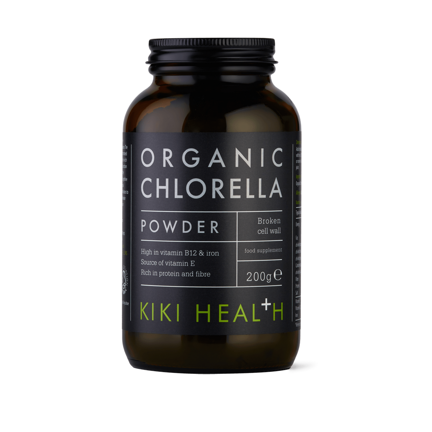 Chlorella Powder, Organic - 200g