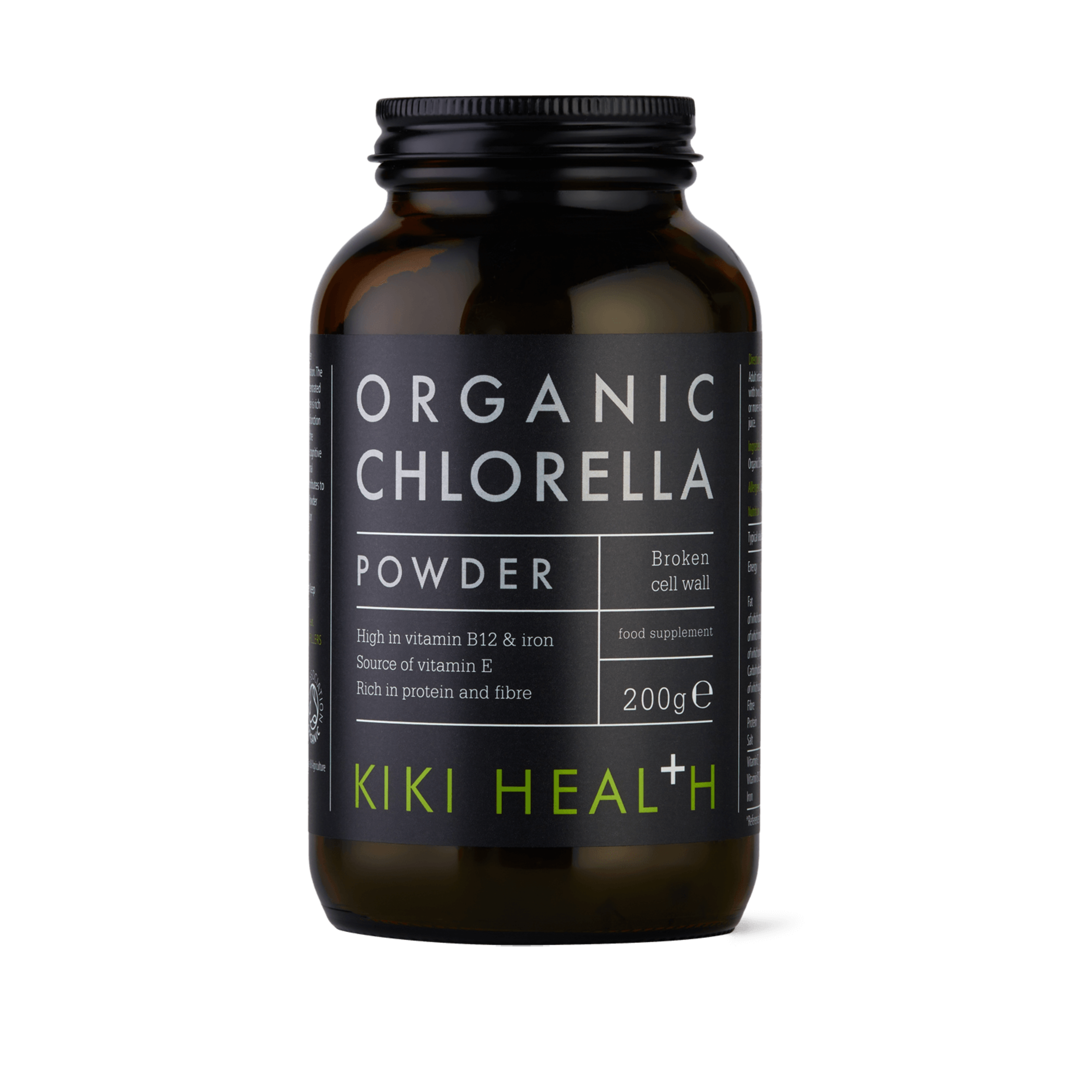 Chlorella Powder, Organic - 200g