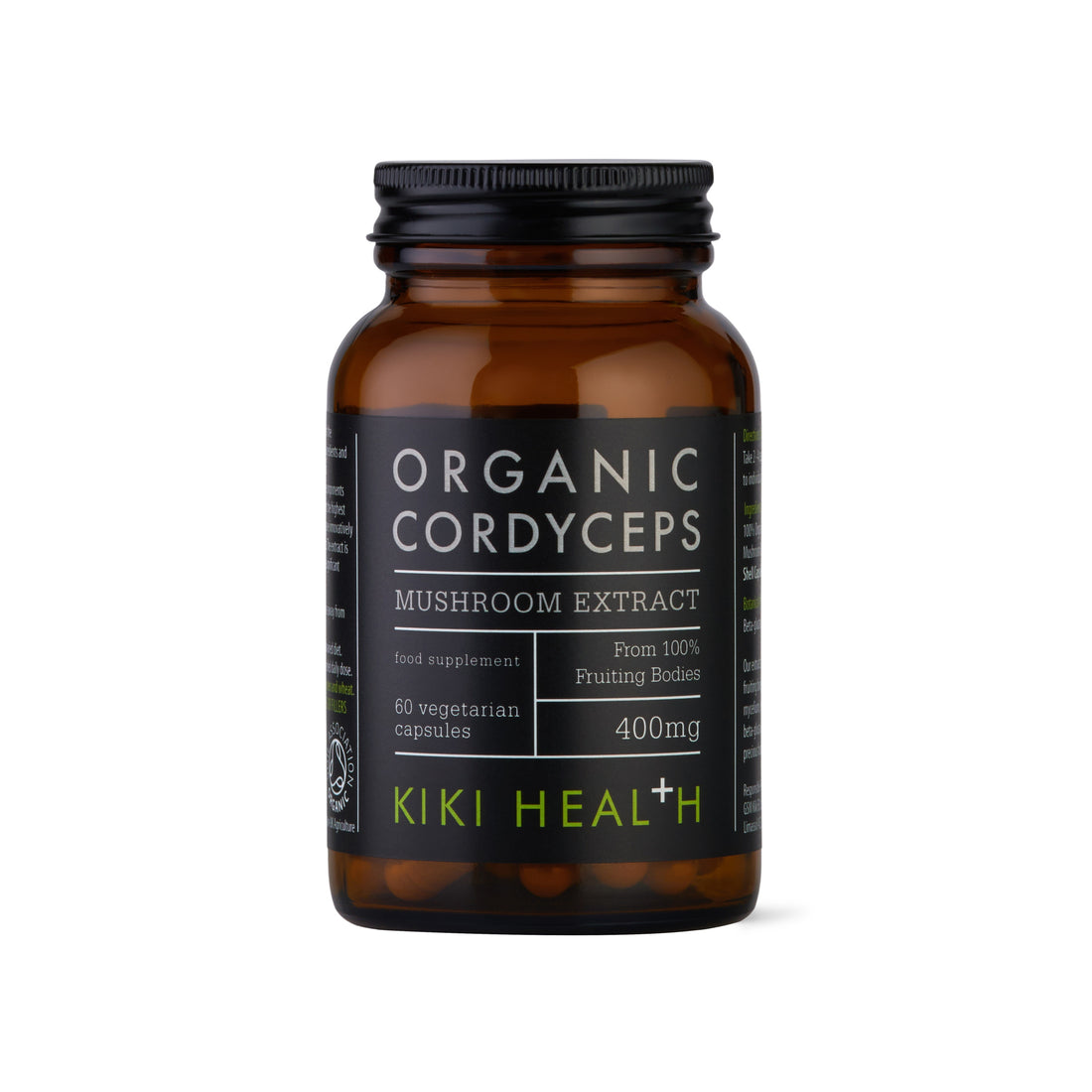 Cordyceps Extract, Organic - 60 Vegicaps