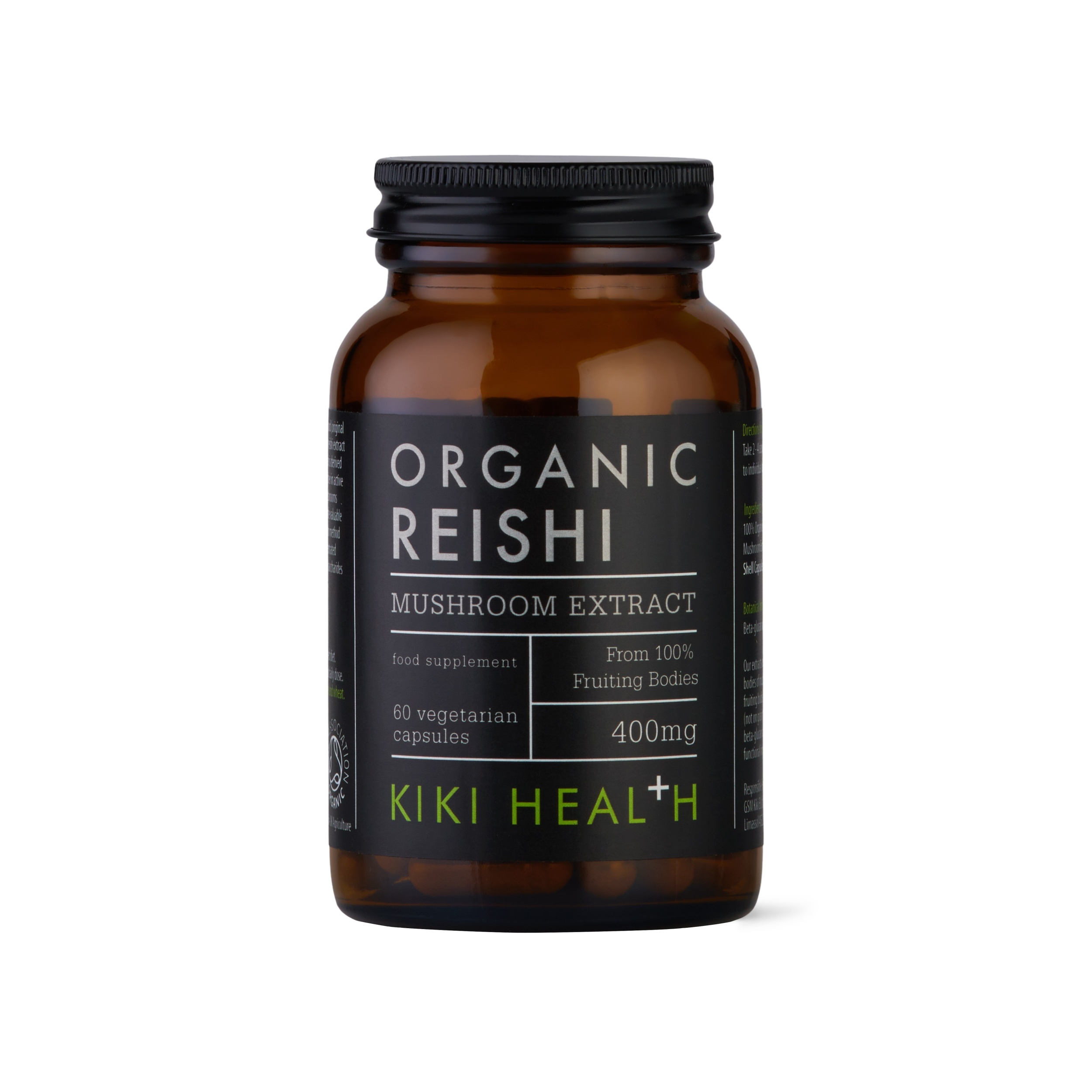 Reishi Extract, Organic - 60 Vegicaps