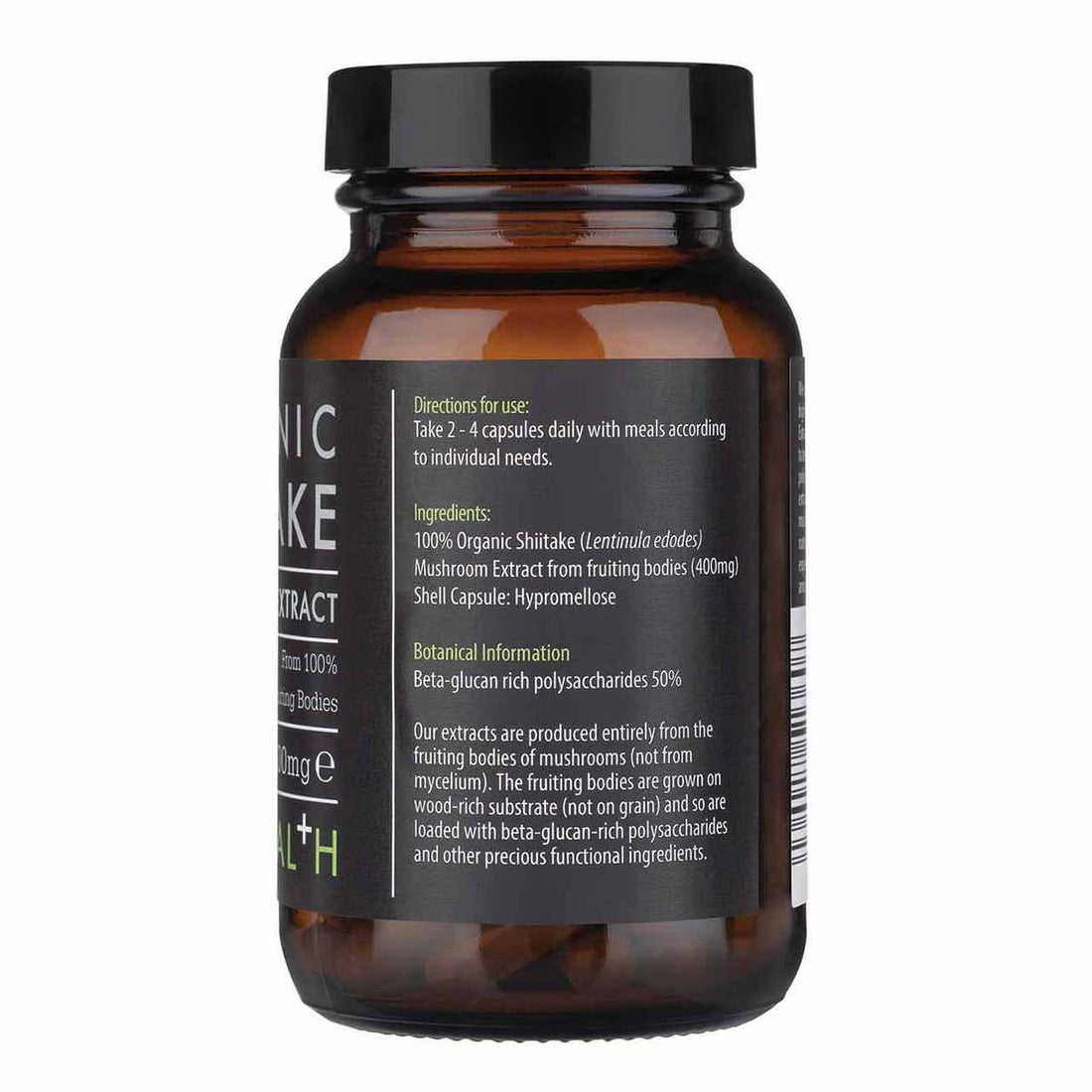 Shiitake Extract, Organic - 60 Vegicaps